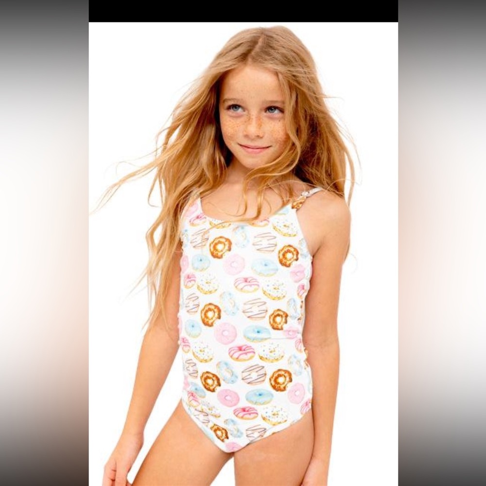 One piece swimsuit with matching cover up doughnut Stella cove